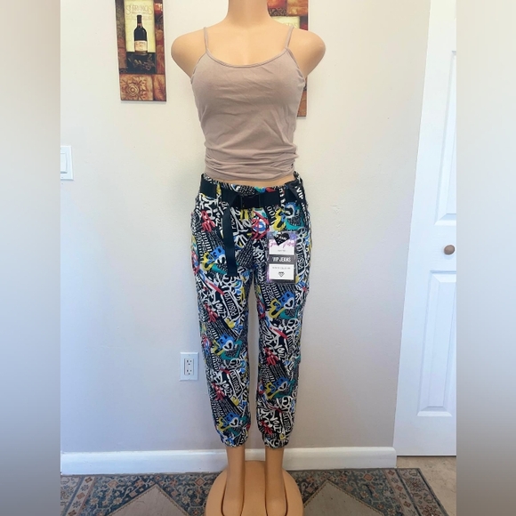 VIP Pants - NWT VIP JEAN FASHION COLLECTION URBAN GRAFFITI STYLE SIZE 9/29